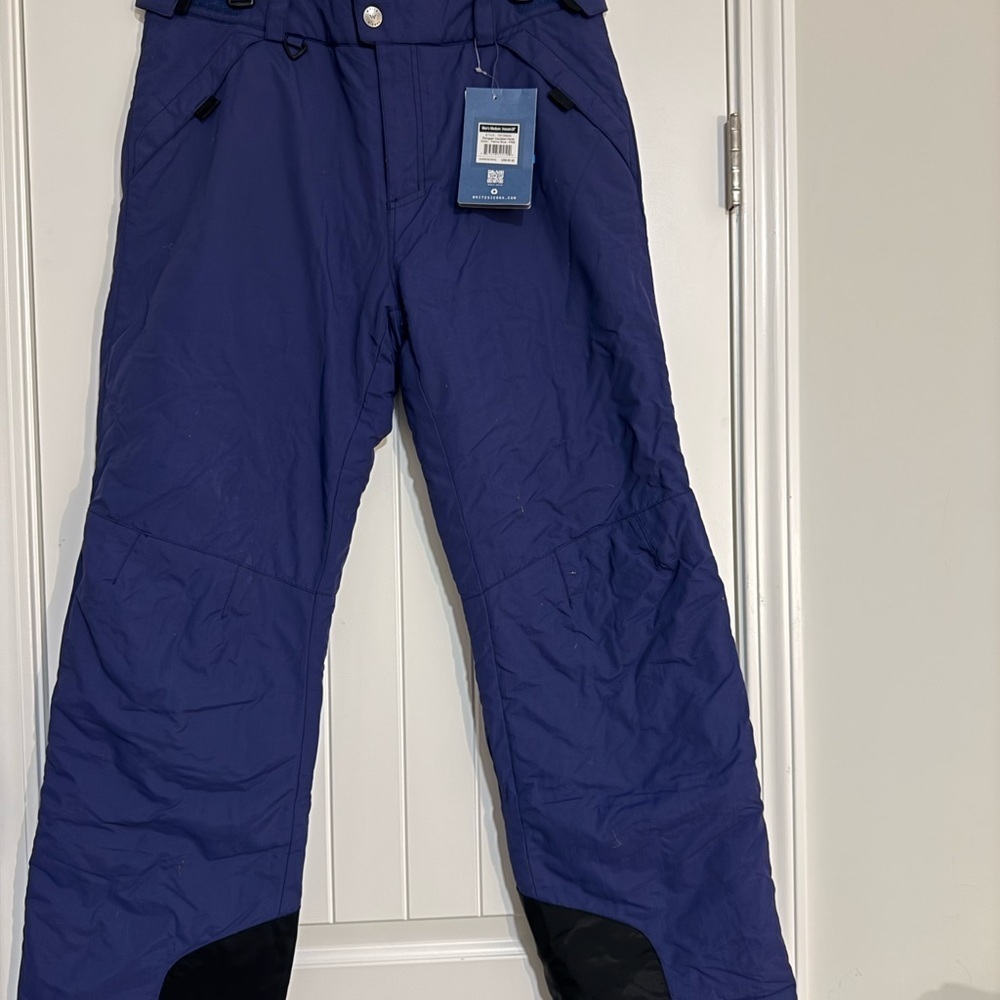 White Sierra Men's Blue Joggers - Picture 6 of 7